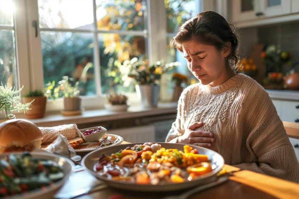 Comment digérer un repas trop lourd : astuces et remèdes efficaces