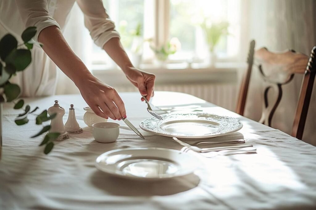 Comment mettre ses couverts en fin de repas : guide des bonnes manières