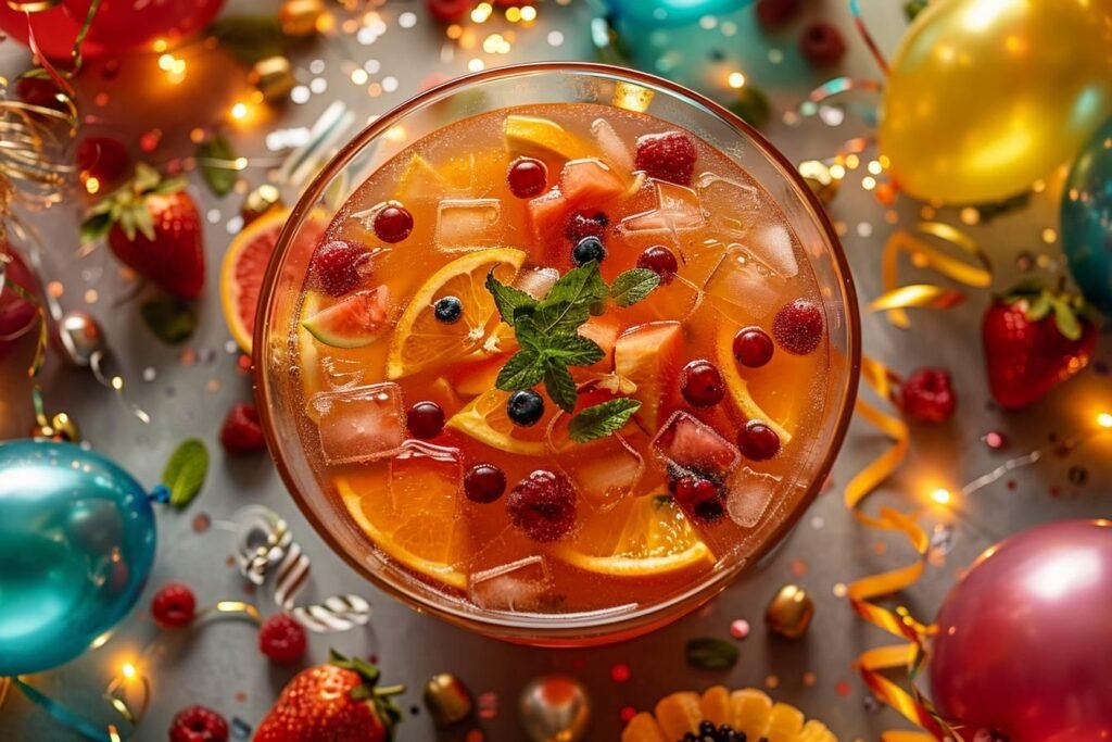 Recette punch 50 personnes : guide pratique pour réussir votre soirée