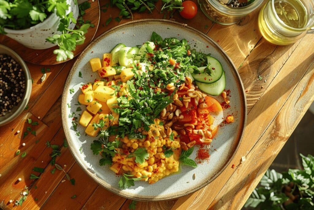 Recettes simples pour un batch cooking végétarien : organisation et idées