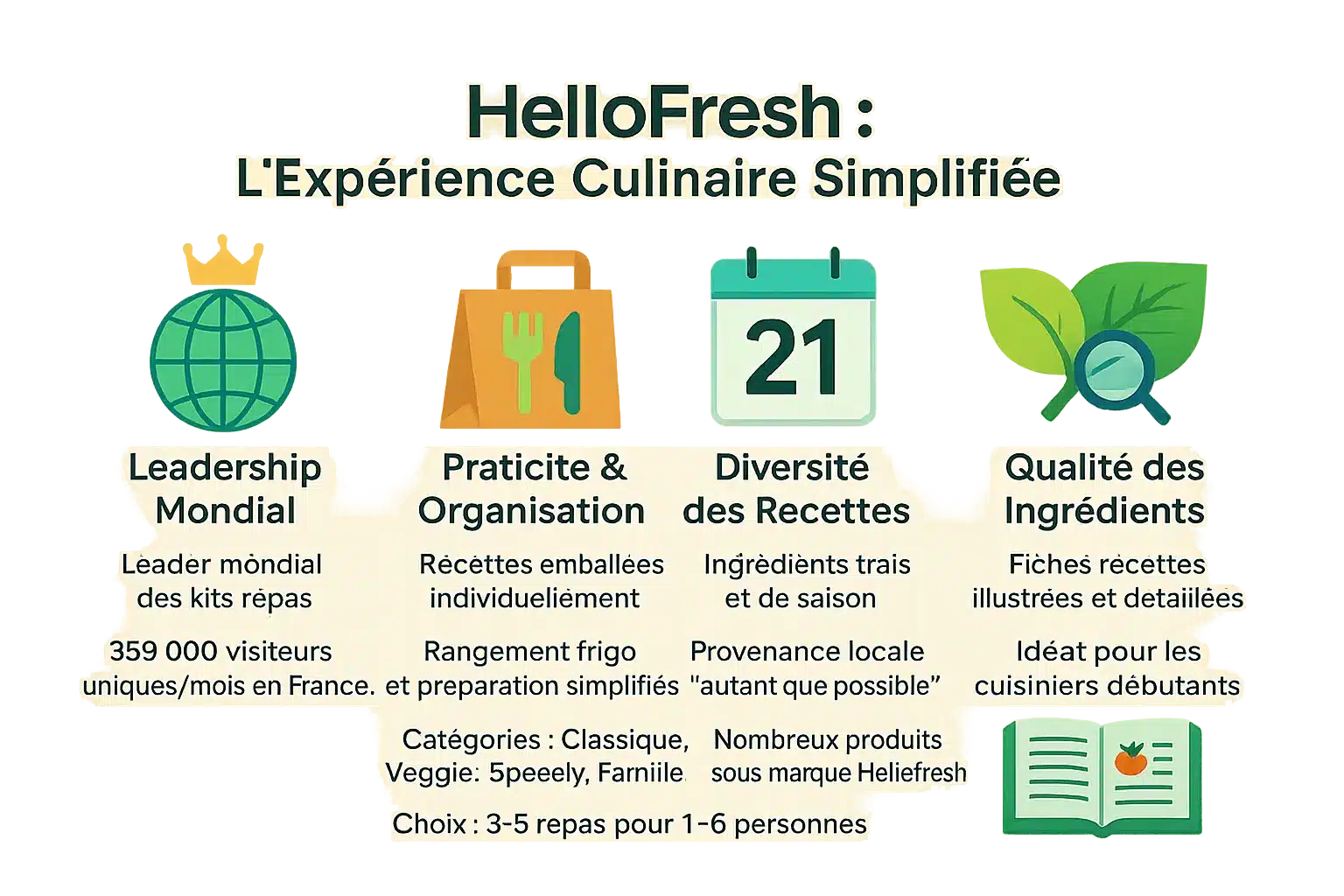 HelloFresh meal kit experience simplified