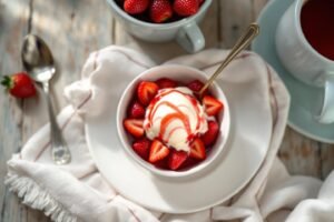 Fraise melba : recette originale et histoire du dessert